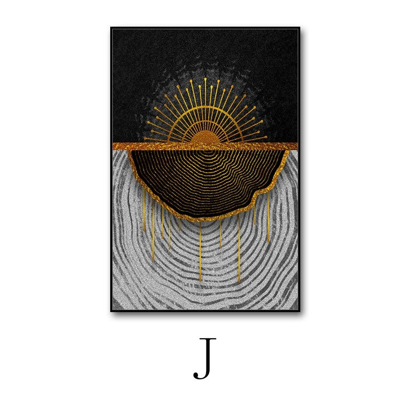 Luxury Modern Minimalist Hanging Simple Hotel Club Sales Office Decorative Painting