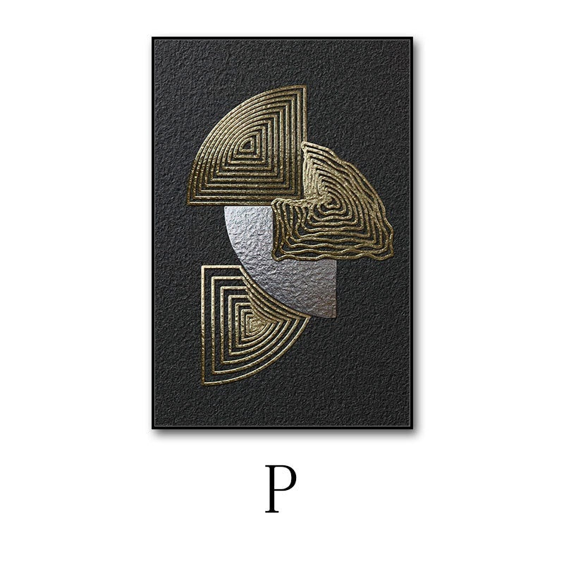 Luxury Modern Minimalist Hanging Simple Hotel Club Sales Office Decorative Painting
