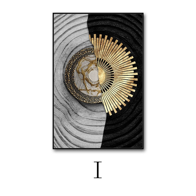 Luxury Modern Minimalist Hanging Simple Hotel Club Sales Office Decorative Painting