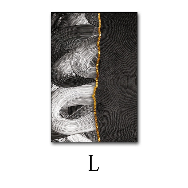 Luxury Modern Minimalist Hanging Simple Hotel Club Sales Office Decorative Painting