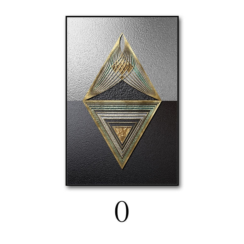 Luxury Modern Minimalist Hanging Simple Hotel Club Sales Office Decorative Painting